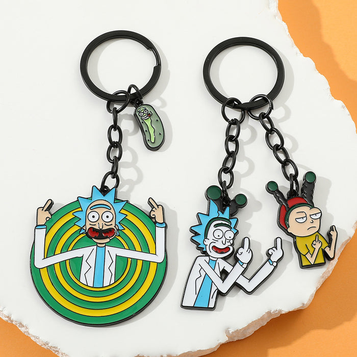 Wholesale Cartoon Zinc Alloy Keychains JDC-KC-ShaoH013