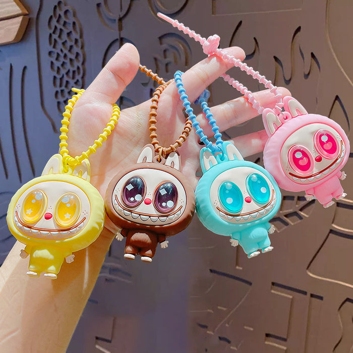 Wholesale Squishy Cartoon Keychain Cute Bag Accessory Car Keychain Gift