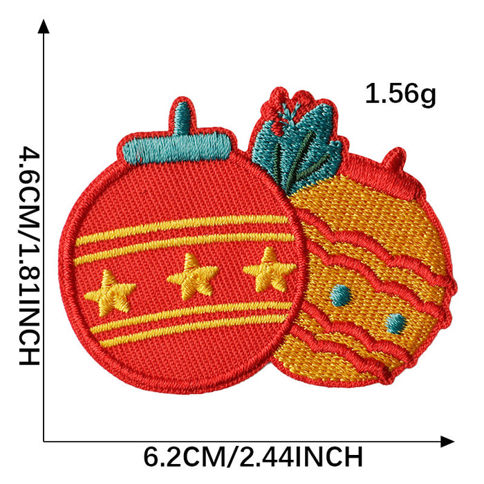 Wholesale Christmas Cloth Patch DIY Patches
