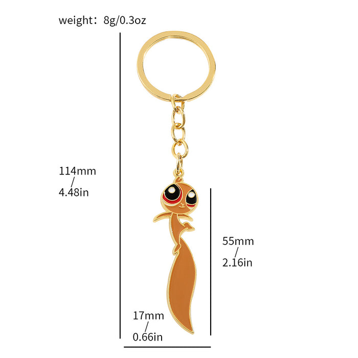 Wholesale Metal Keychain Cartoon Cute (M) JDC-KC-ShaoH010