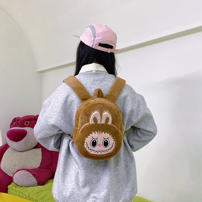 Wholesale Cartoon crossbody bag,  grab machine doll coin purse,  plush bag,  children' s backpack,  cross-border model