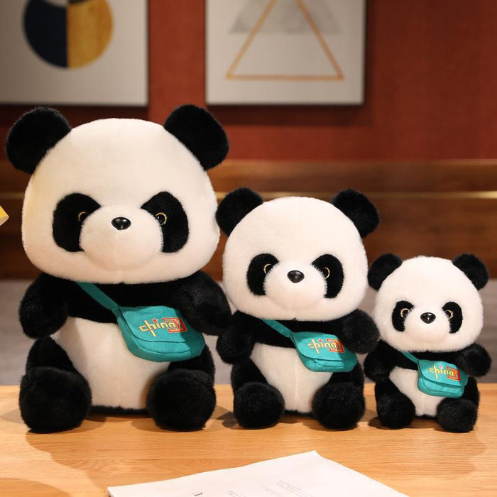 Wholesale Backpack Panda Plush Toy Children's Gift Sichuan National Treasure Tourism Souvenir Grab Machine Doll JDC-DO-MW003