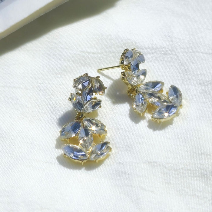 Wholesale Zirconia Letter Earrings JDC-ES-Pushe001