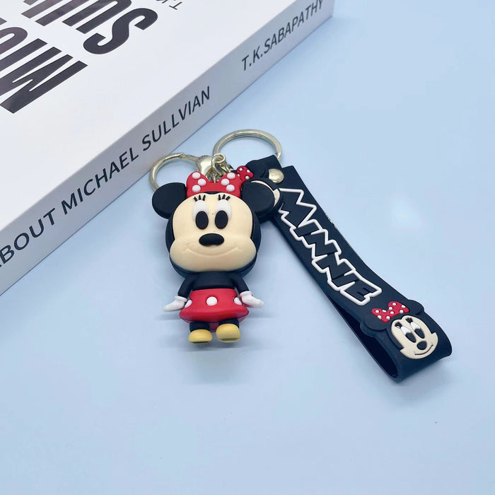 Wholesale Cartoon Doll Silicone Keychain JDC-KC-JuShu042