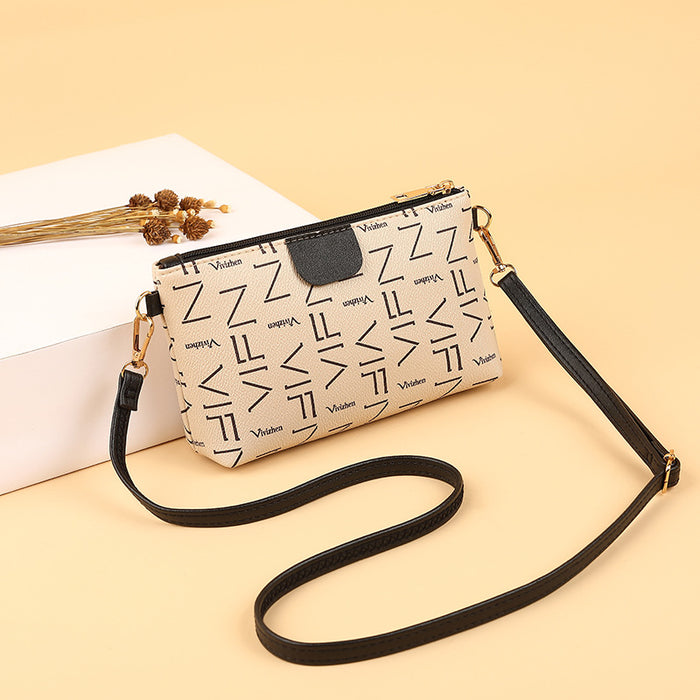 Wholesale Fashion Simple Printed Small Square Bag Versatile Shoulder Bag JDC-SD-Shic032