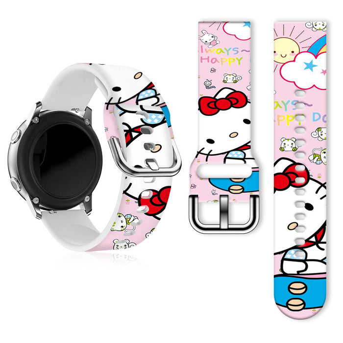 Wholesale Printed TPU Watch Strap Wrist Strap JDC-WD-NuoQi087