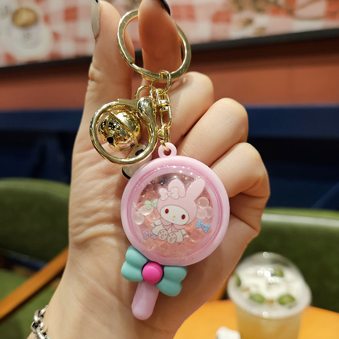 Wholesale Cartoon Bell Aromatherapy Silicone Keychain JDC-KC-YiZhuo005