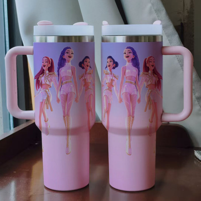 Wholesale Kpop Stainless Steel  Thermos ice bullies cup