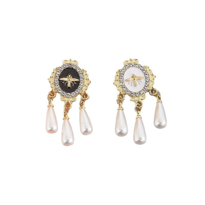 Wholesale Alloy Accessories Pearl Tassel Love Pendant Accessories