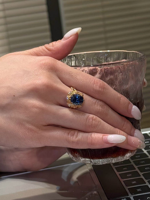 Wholesale Brown vintage betel nut ring