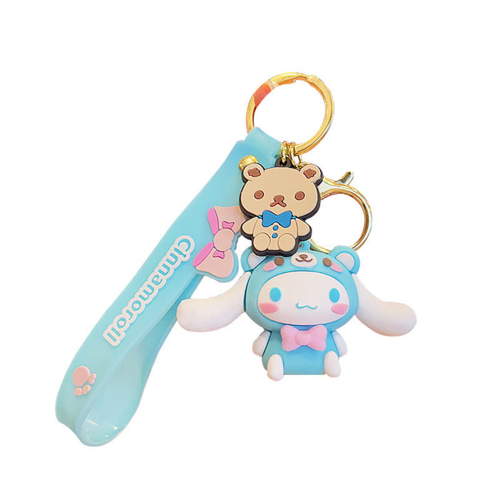 Wholesale Cartoon Silicone Doll Keychain JDC-KC-ZhuoRan015