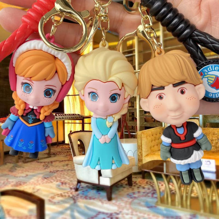 Wholesale Cartoon Doll Silicone Keychain JDC-KC-SuCheng005