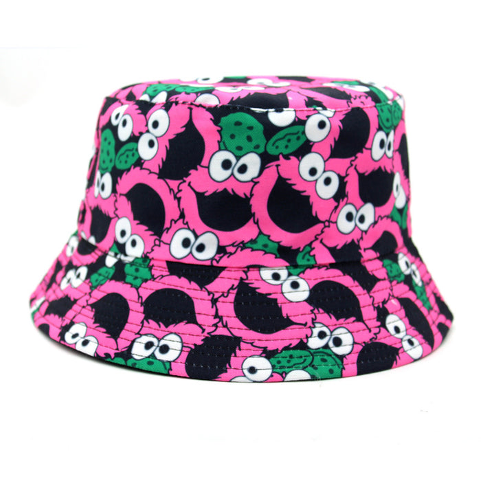 Wholesale Polyester Cartoon Anime Printed Bucket Hat JDC-FH-ZhiXie017