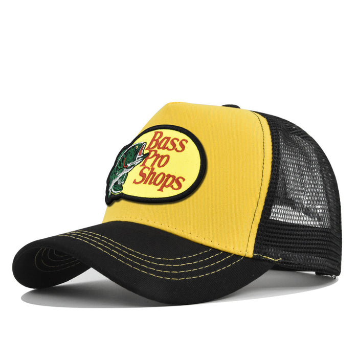 Wholesale Embroidered baseball cap peaked cap curved brim sun hat