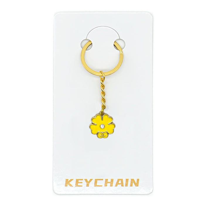 Wholesale Cartoon Christmas Metal Keychain Bag Charm Cute Holiday Gift Accessory