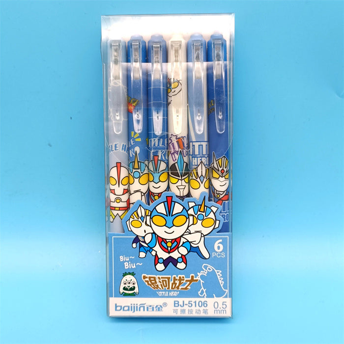 Wholesale Cute cartoon-printed erasable click pens