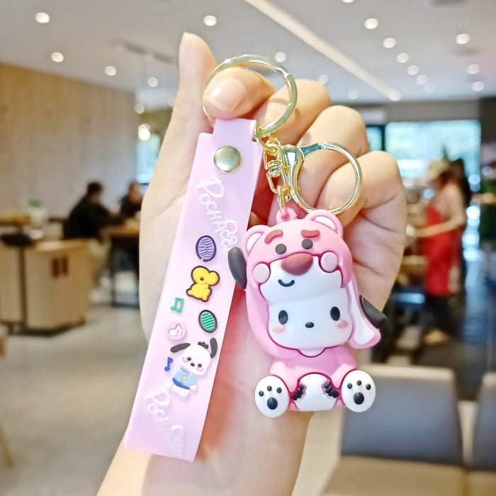 Wholesale Cartoon Doll PVC Keychain JDC-KC-MingT021