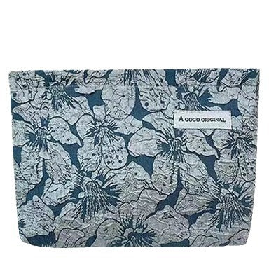 Wholesale Canvas zipper bag, cosmetics carry on toiletry bag, makeup bag, small storage bag, air cushion lipstick pencil case