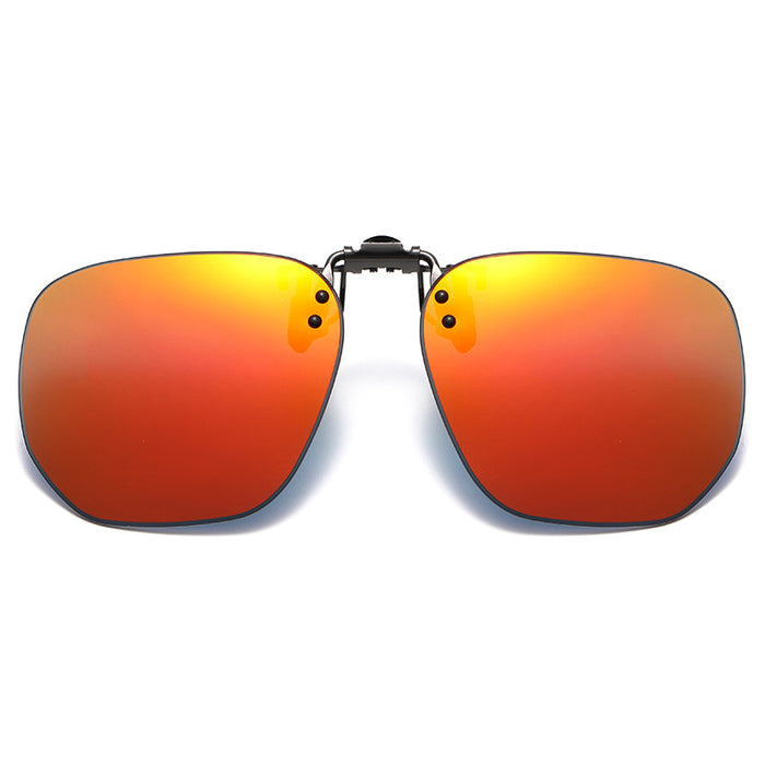 Wholesale  Polarized Sunglasses Clip Women's  Personalized Myopia Clip Dual-purpose Color-changing Sunglasses Clip