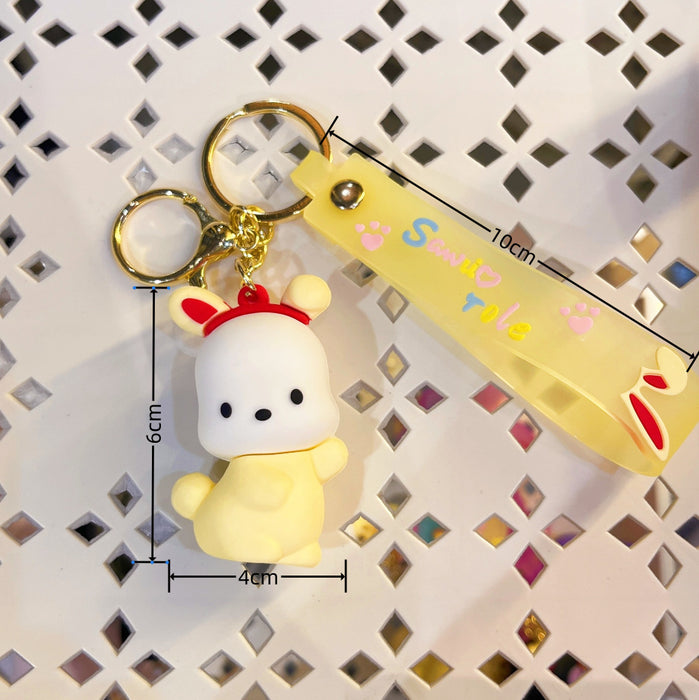 Wholesale PVC Cartoon Doll Keychain JDC-KC-WuYi275