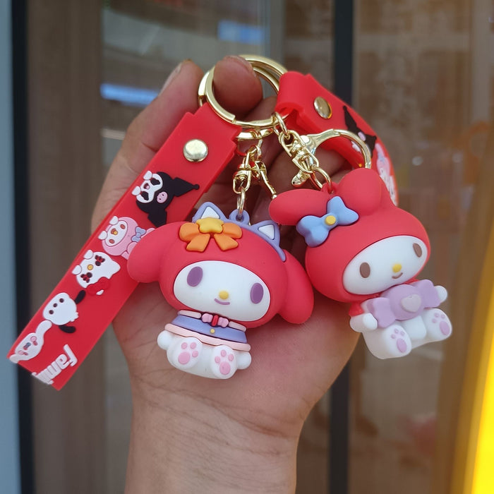 Wholesale  Cartoon Keychain School Bag Hanging  Dropping Doll  Pendant Small Gift