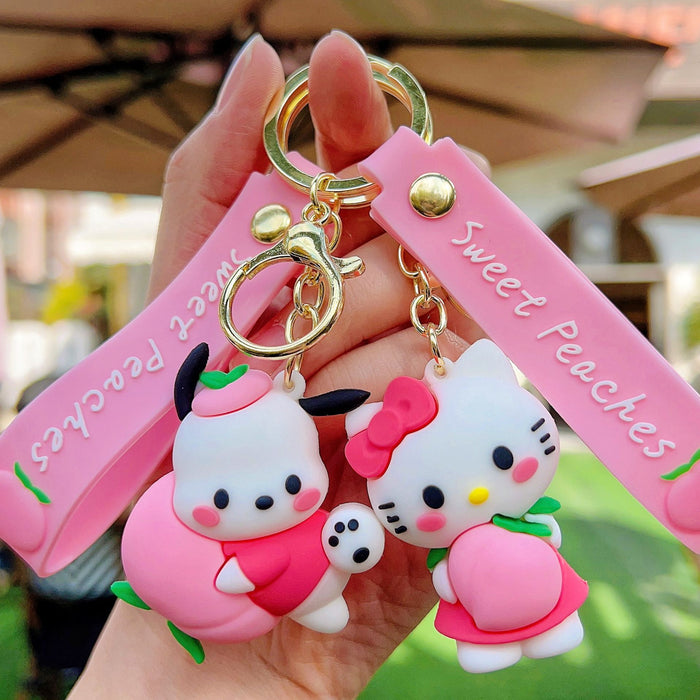 Wholesale  keychain cute  pendant car schoolbag key chain  Cartoon  keychain