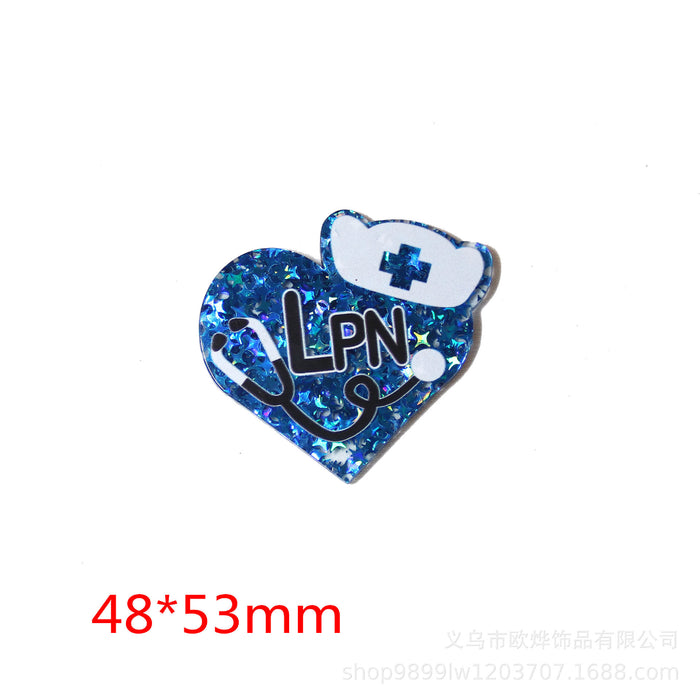 Wholesale Cartoon Organ Acrylic Pin DIY Patch Accessories JDC-FK-OuYie009