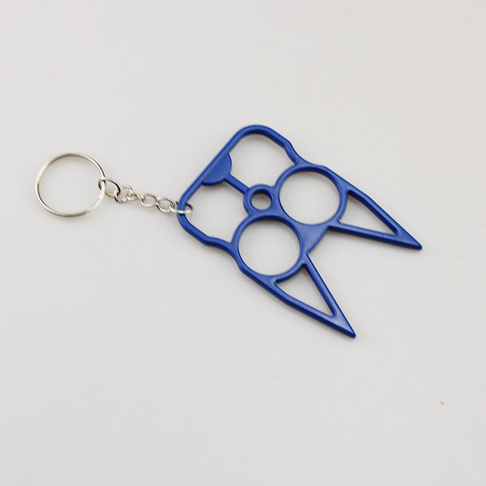 Wholesale Chic White Cat Ear Knuckle Metal Self Defense Accessory For Resale
