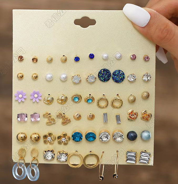 Wholesale Multiple Pairs of Bow Flowers Earrings