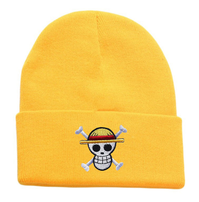 Wholesale Cartoon Embroidery Acrylic Wool Knitted Hat JDC-FH-Shengn005