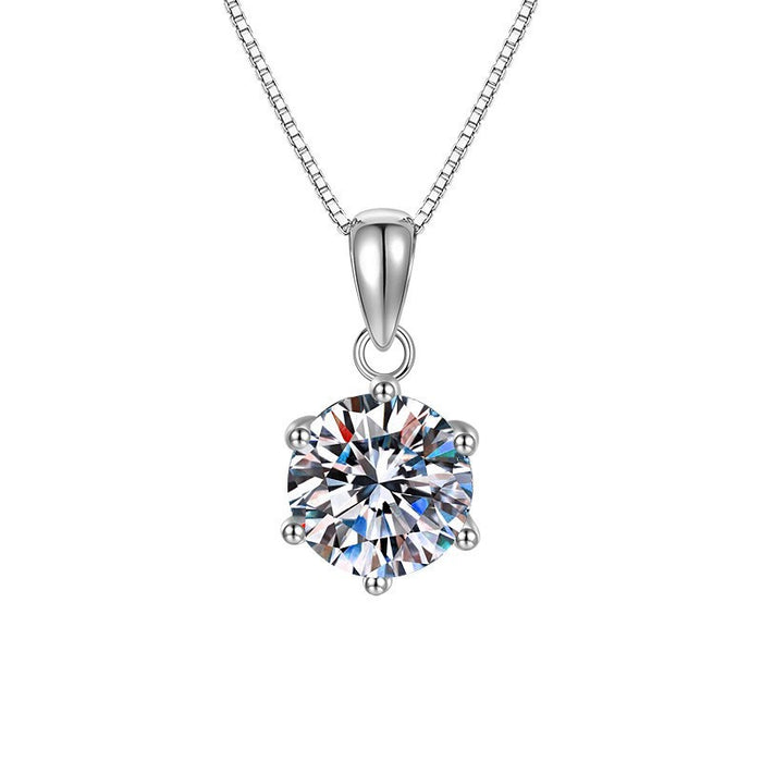 Wholesale Zircon necklace, light luxury collarbone chain pendant accessory