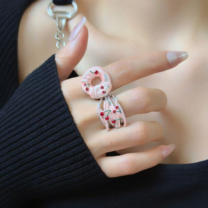 Wholesale Handcrafted Enamel Rose Ring