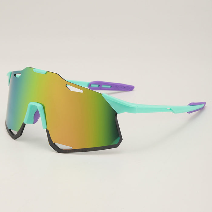 Wholesale Cycling glasses, outdoor sports, windproof and UV resistant sunglasses, frameless sunglasses, day and night dual-use