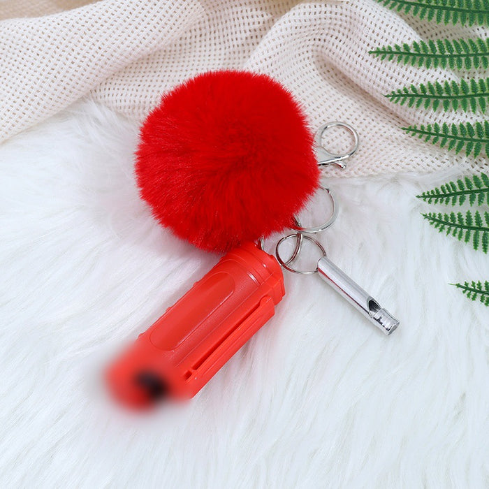 Wholesale Portable Multifunctional Fur Ball Keychain JDC-KC-Jinl006