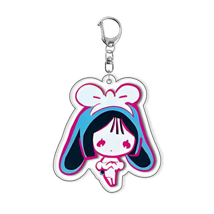Wholesale acrylic keychains featuring cartoon characters