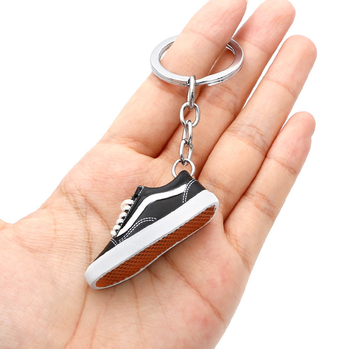 Wholesale PVC Basketball Shoe Model Keychain JDC-KC-QLPing017