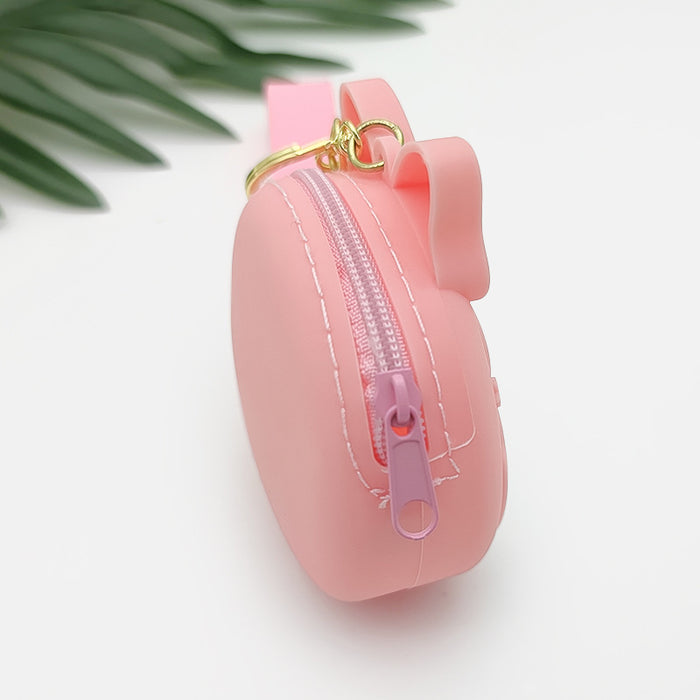 Wholesale Mini silicone round cartoon wallet