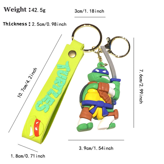 Wholesale Metal Figurine Keychain Large Size Car Key Accessory Decorative Gift