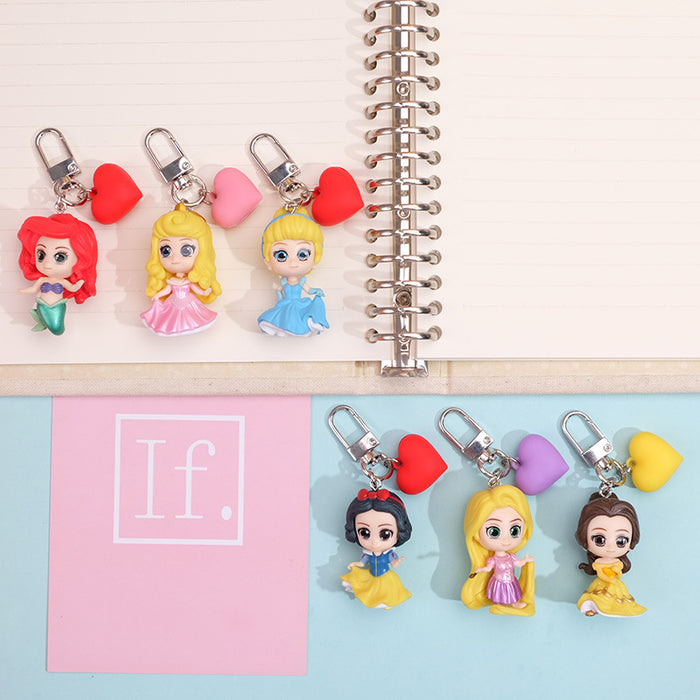 Wholesale Cartoon Doll Resin Keychain JDC-KC-QingMou003