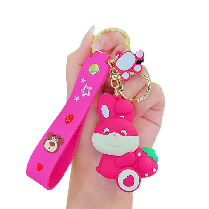 Wholesale PVC Cartoon Doll Keychain JDC-KC-WuYi141