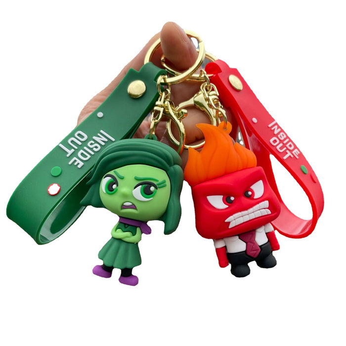 Wholesale Keychain, soft rubber doll, backpack pendant, keychain, car ornament