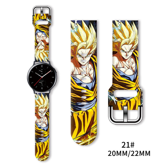 Wholesale Printed Tpu Watch Strap Wrist Strap JDC-WD-NuoQi070