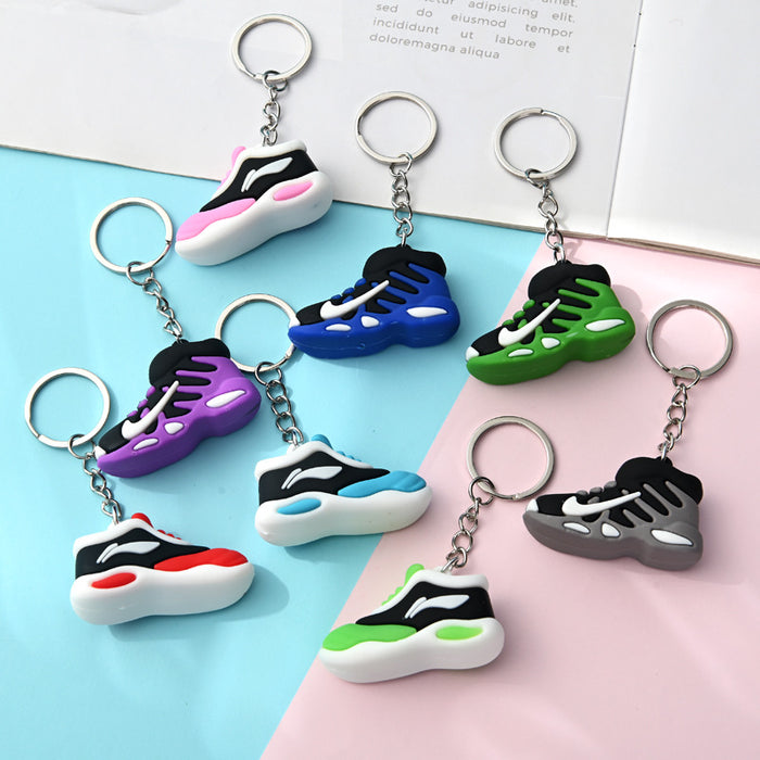 Wholesale 10PCS PVC Sneaker Keychain JDC-KC-AQing009