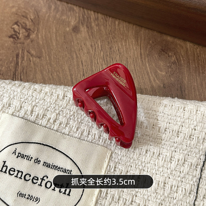 Wholesale Small and delicate triangular hair clip, hair grabbing clip, headband accessory