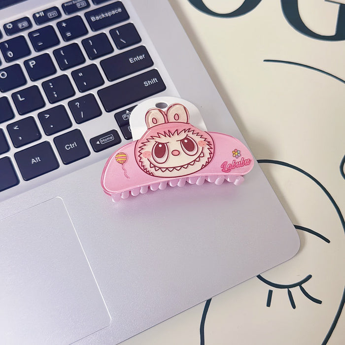 Wholesale Cartoon print kids'  hair clips available in a variety of colors