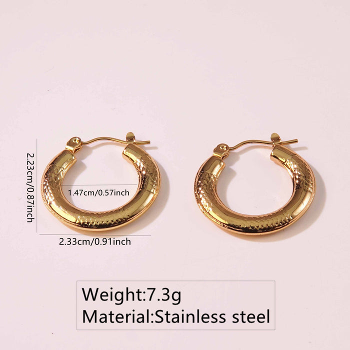 Wholesale Stainless Steel Geometric Earrings Earrings