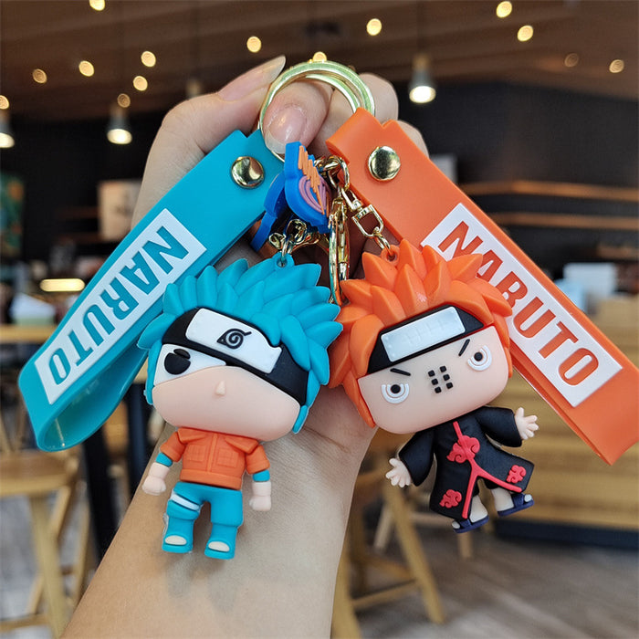 Wholesale Cartoon Doll Silicone Keychain (F) JDC-KC-ZhuoRan010