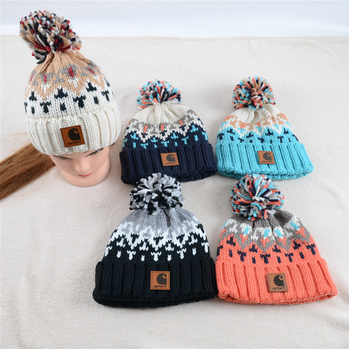 Wholesale Hat Acrylic Warm Pom Knitted Hat (F) JDC-FH-KuT013