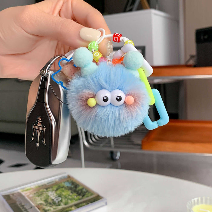 Wholesale Plush car keychain exquisite cute little doll bag pendant backpack hanging decoration