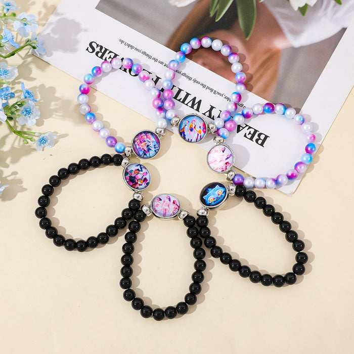 Wholesale K-Pop Glass Beaded Bracelet